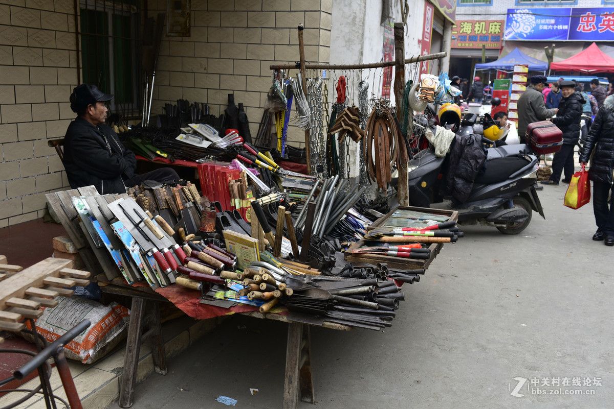 广汉南兴镇2017年1月春节场景