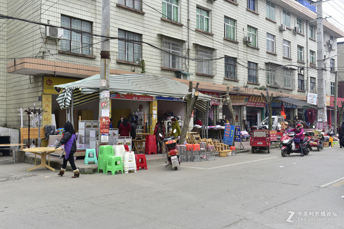 广汉南兴镇2017年1月春节场景