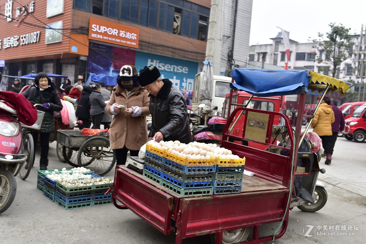 广汉南兴镇2017年1月春节场景