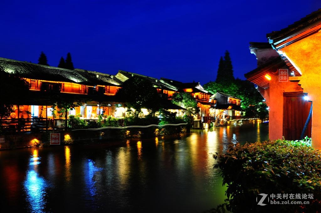 江南水鄉行(七)烏鎮 西柵景區 夜景(下)