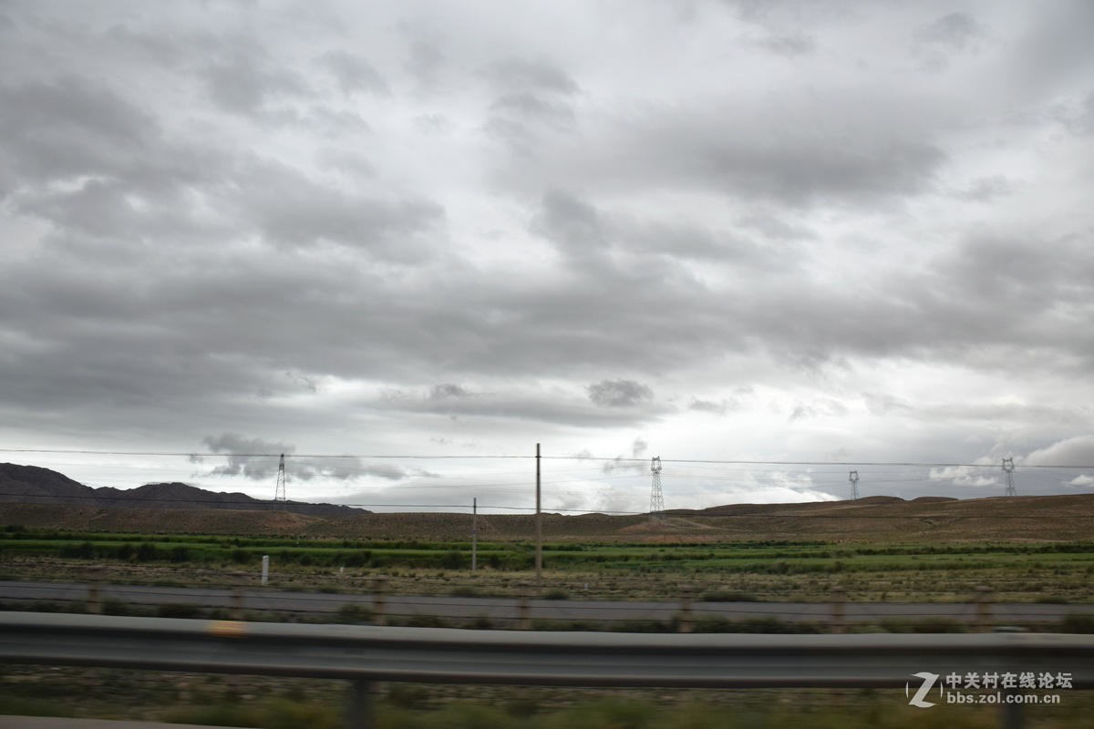 2017夏 长沙到喀什（25）祁连山上雨加雪