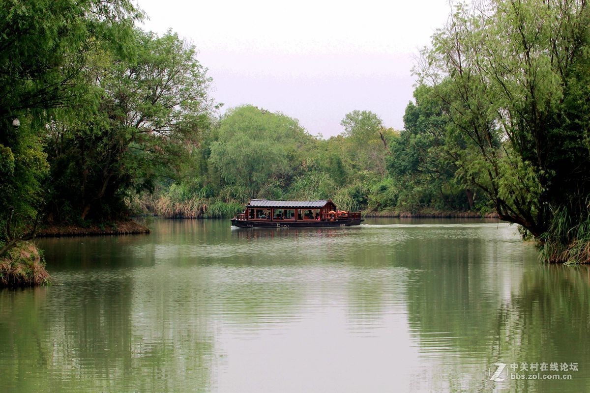 西溪溼地周村遊船碼頭小景-中關村在線攝影論壇