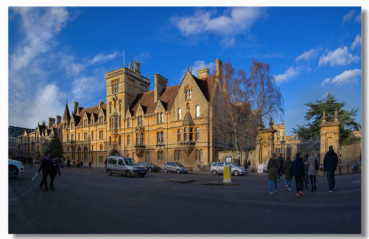 牛津大学城--客居英国