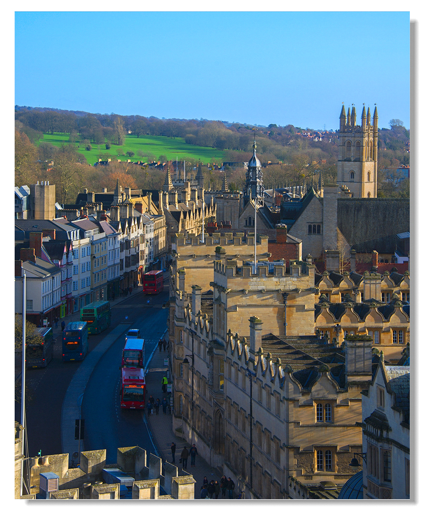 牛津大学城--客居英国