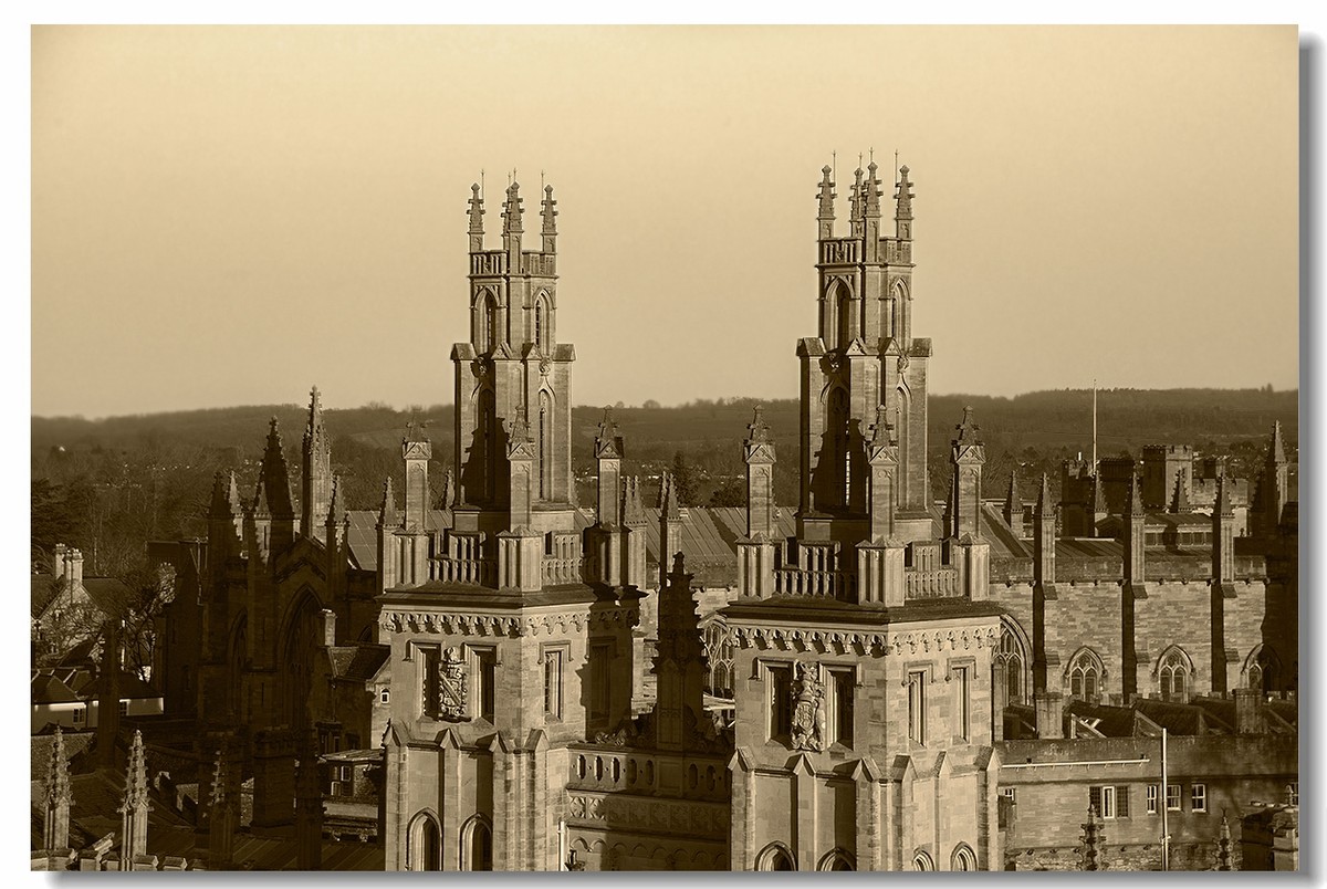 牛津大学城--客居英国