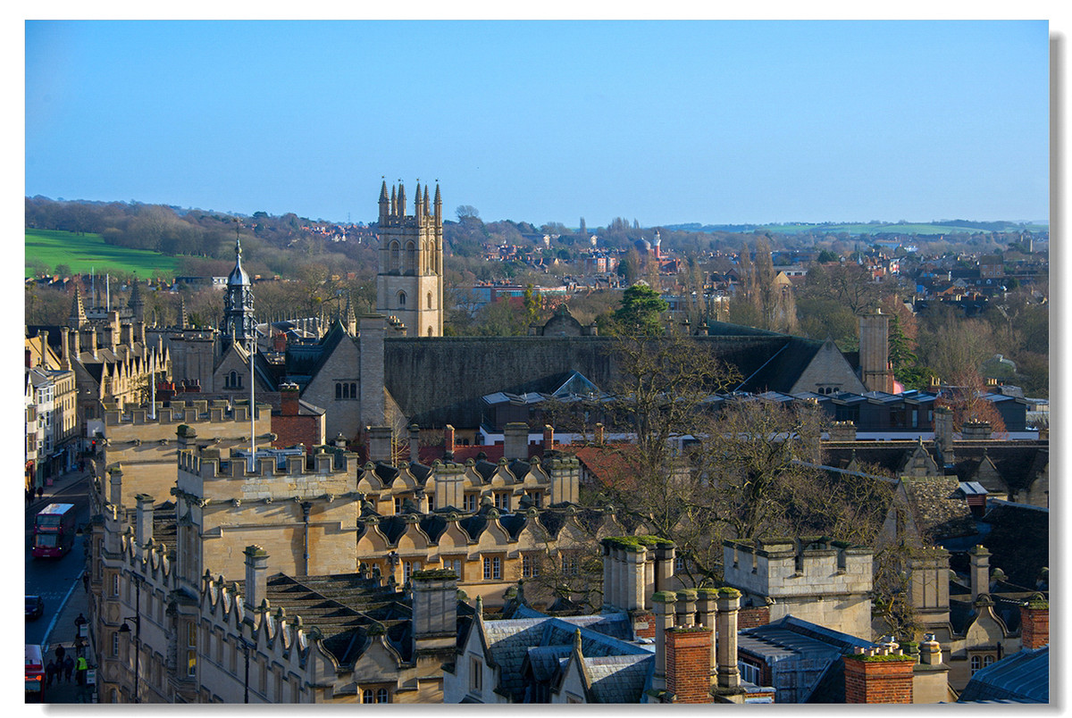 牛津大学城--客居英国