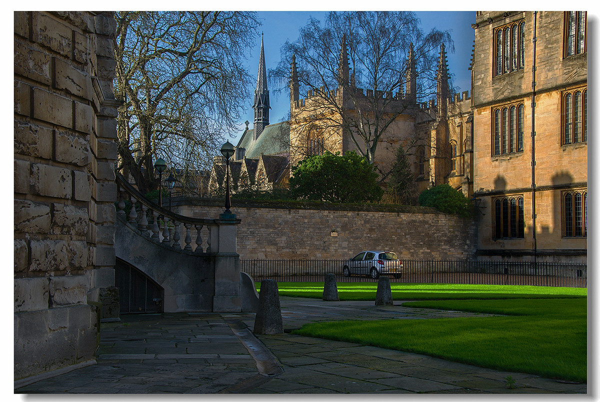 牛津大学城--客居英国