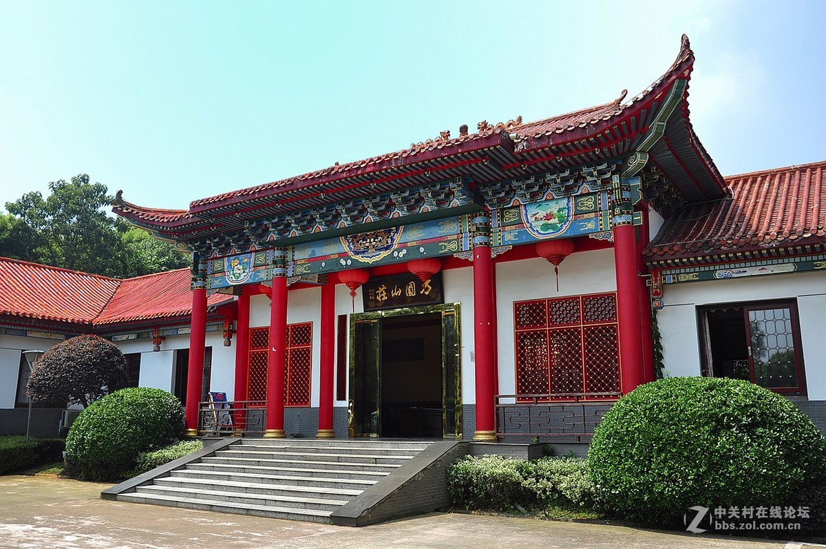 长沙郊外方圆山庄古典建筑