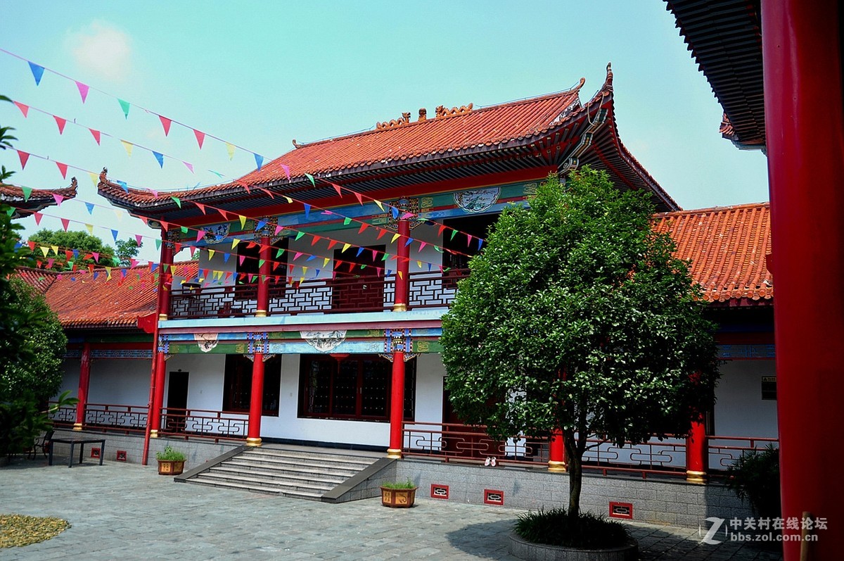 长沙郊外方圆山庄古典建筑