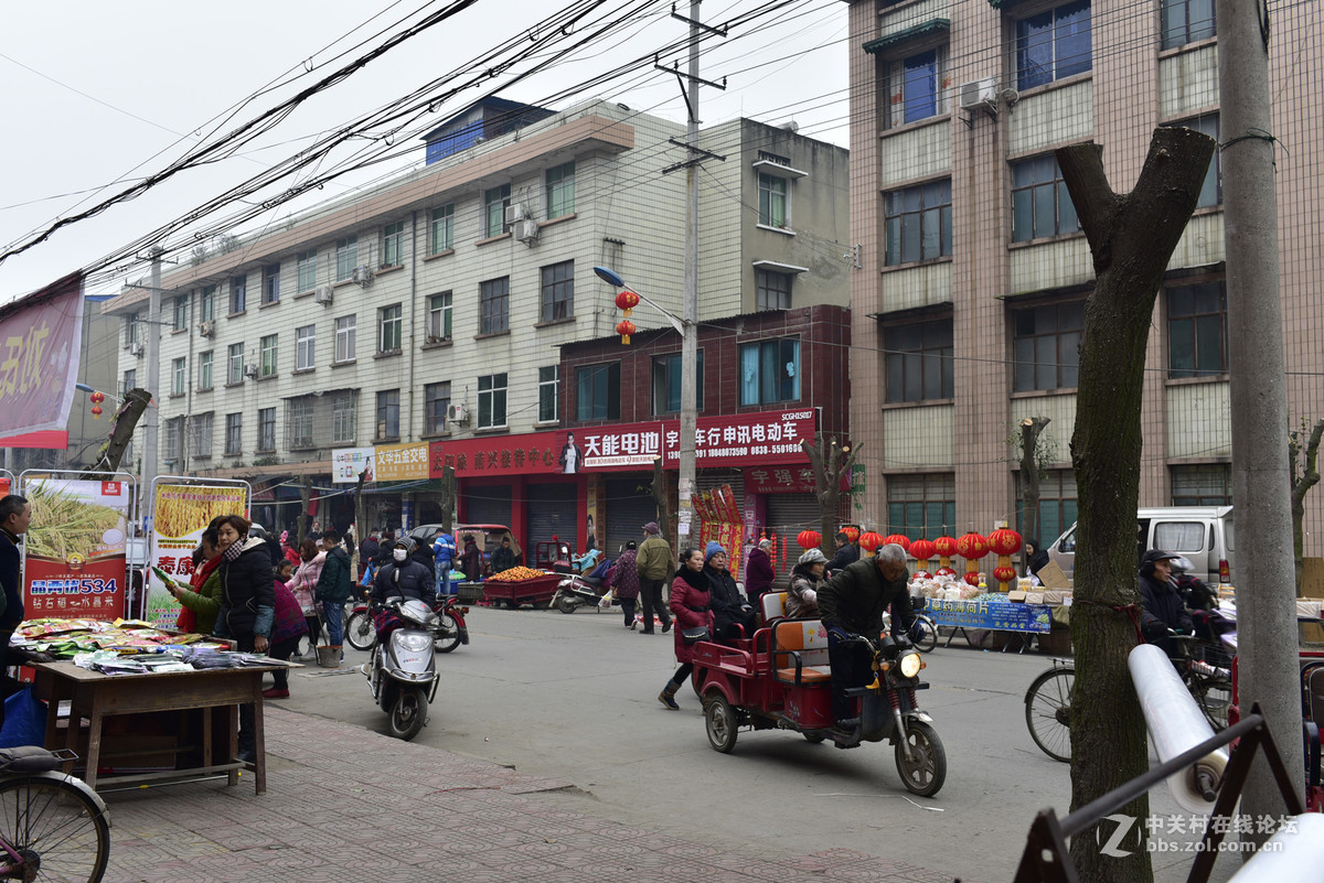 广汉南兴镇2017年1月春节场景