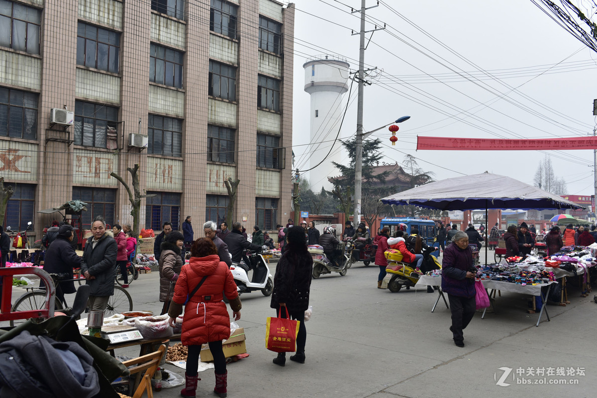 广汉南兴镇2017年1月春节场景