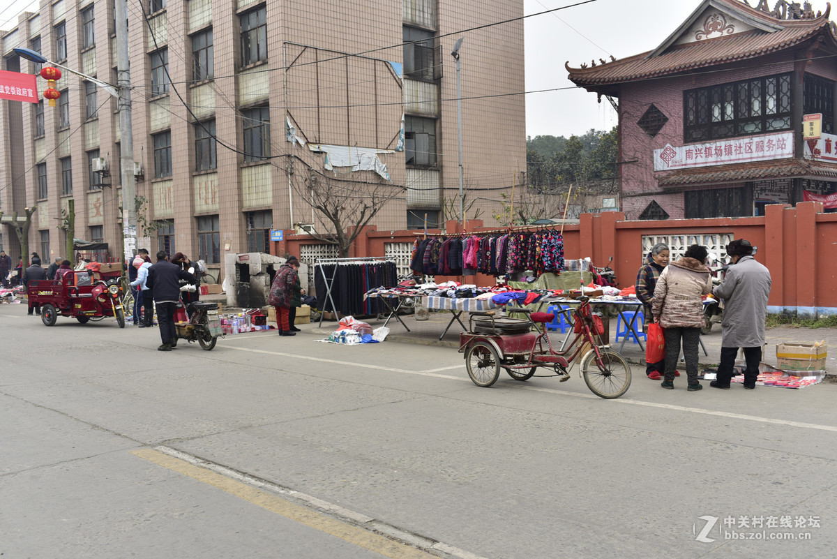 广汉南兴镇2017年1月春节场景