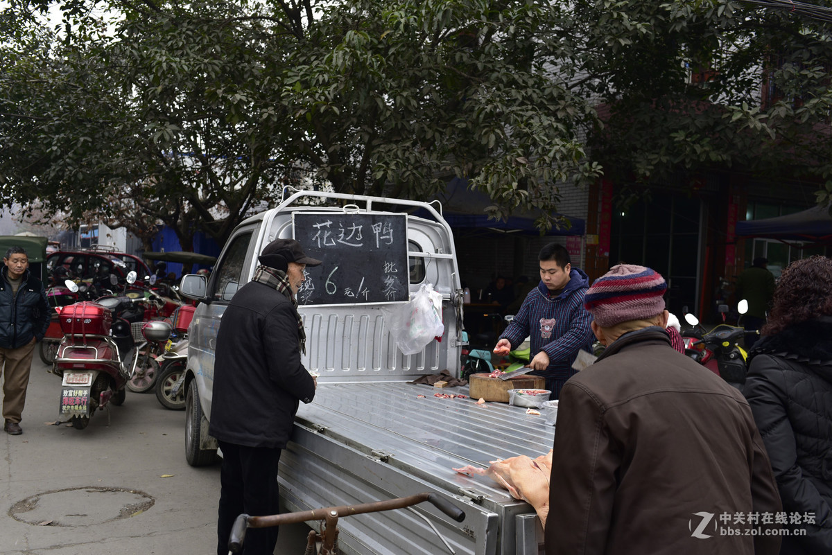 广汉南兴镇2017年1月春节场景