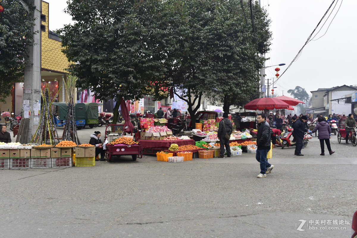 广汉南兴镇2017年1月春节场景