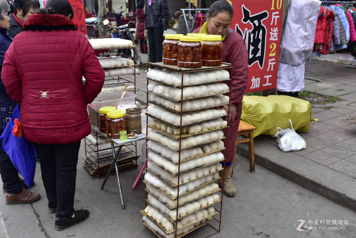 广汉南兴镇2017年1月春节场景