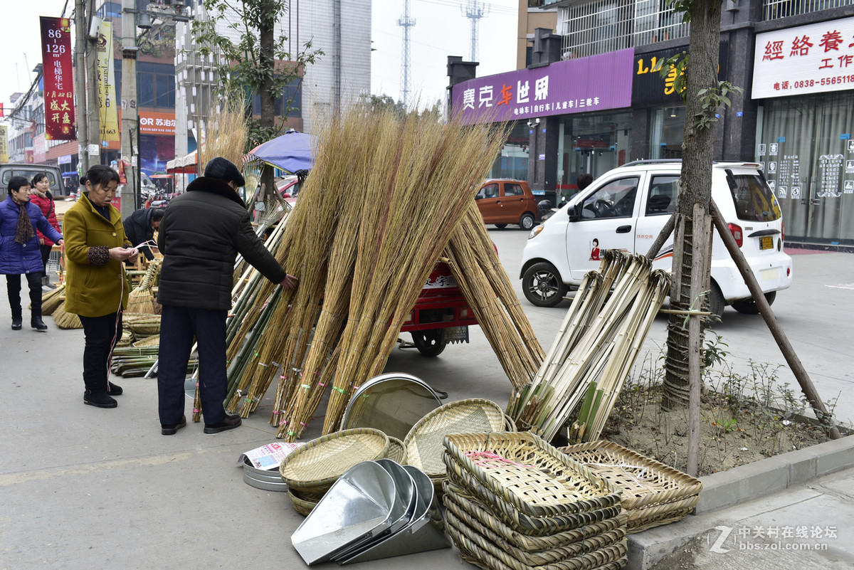 广汉南兴镇2017年1月春节场景