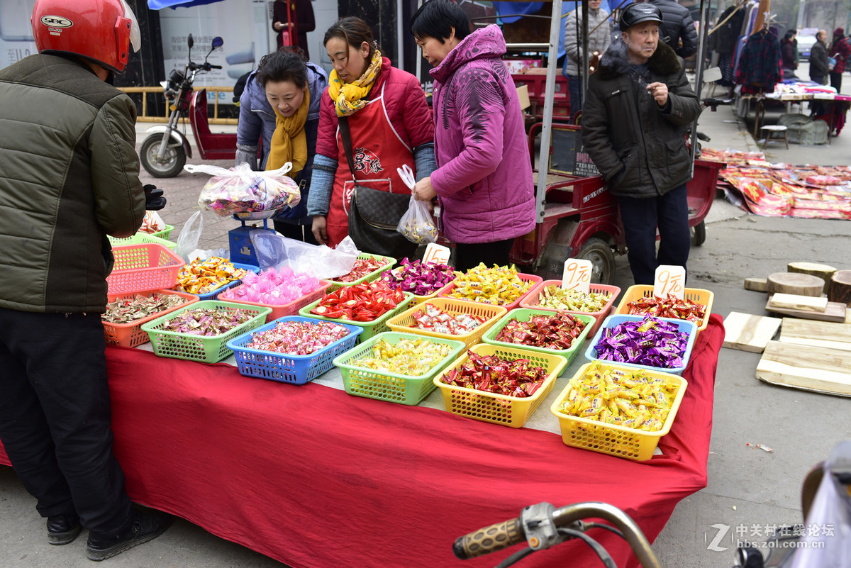 广汉南兴镇2017年1月春节场景