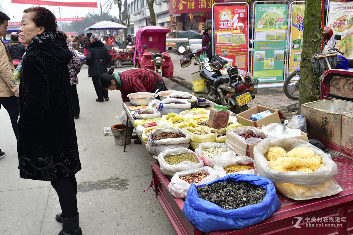 广汉南兴镇2017年1月春节场景