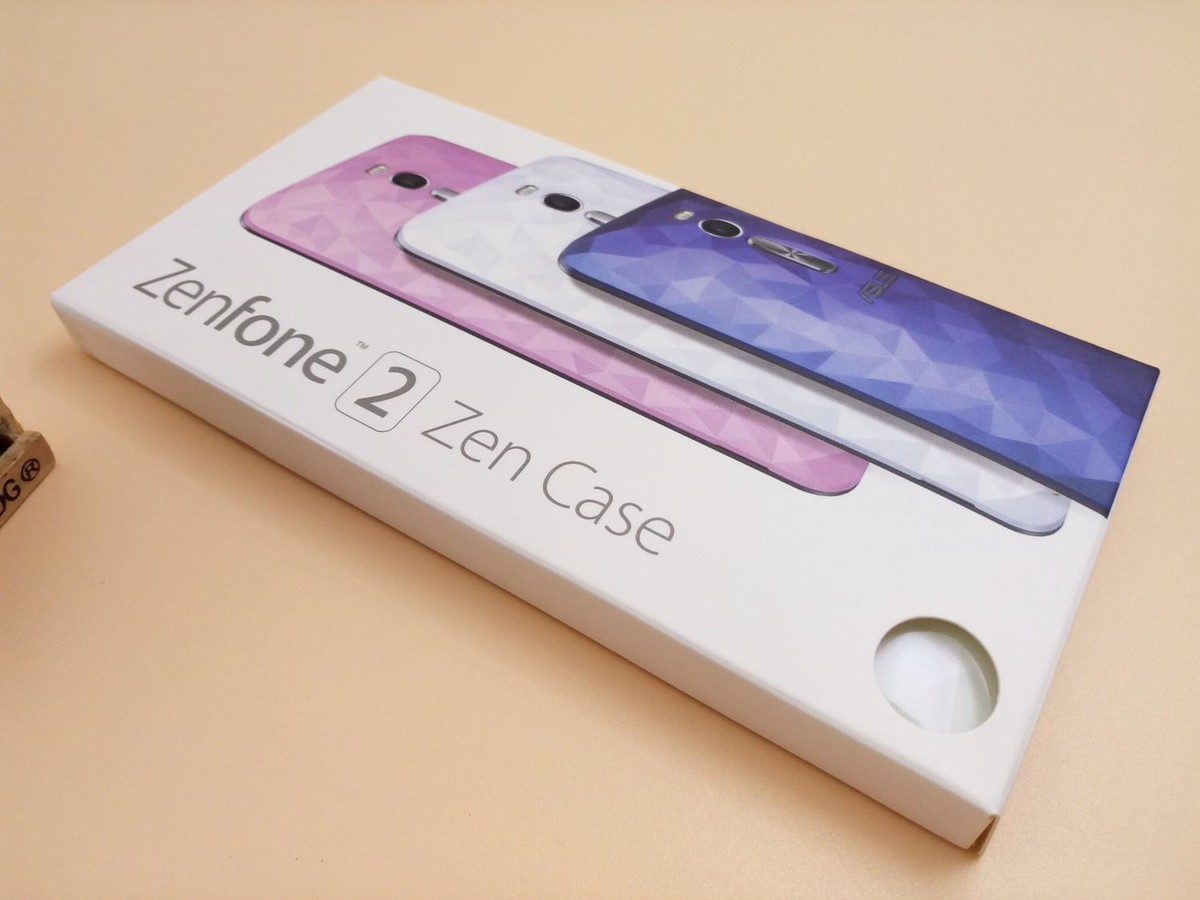 Zenfone 2 的白晶钻后背，美呆了！