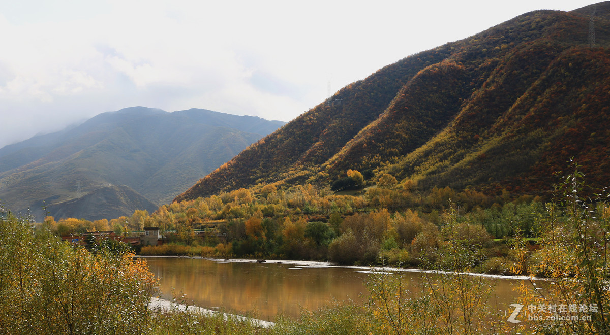 清水沟的秋色
