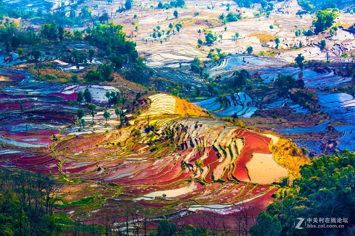 云南元阳及红河梯田