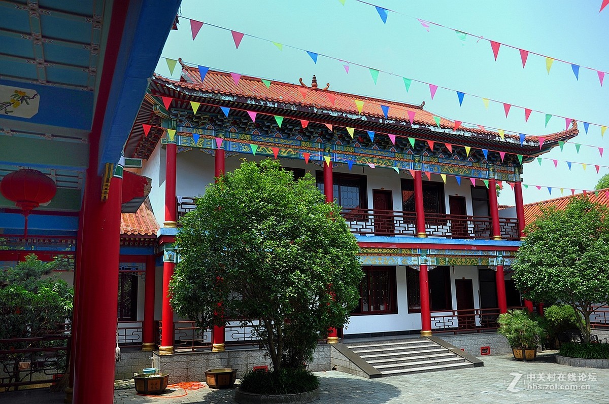 长沙郊外方圆山庄古典建筑