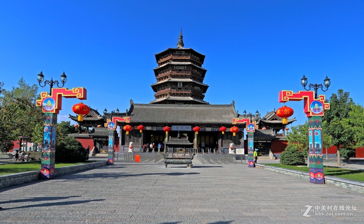 山西--- 佛宫寺（应县木塔）