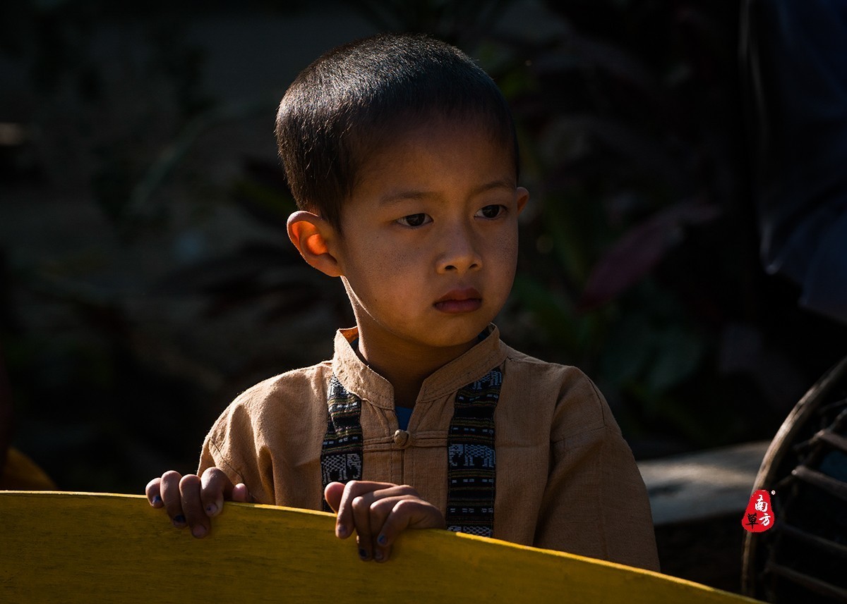 缅甸小孩出家巡游仪式