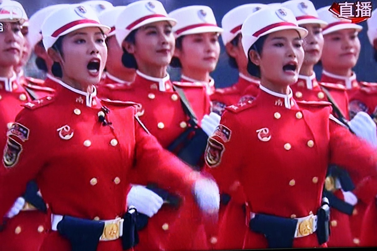 扬我军威，爱我中华，大典抓屏分享