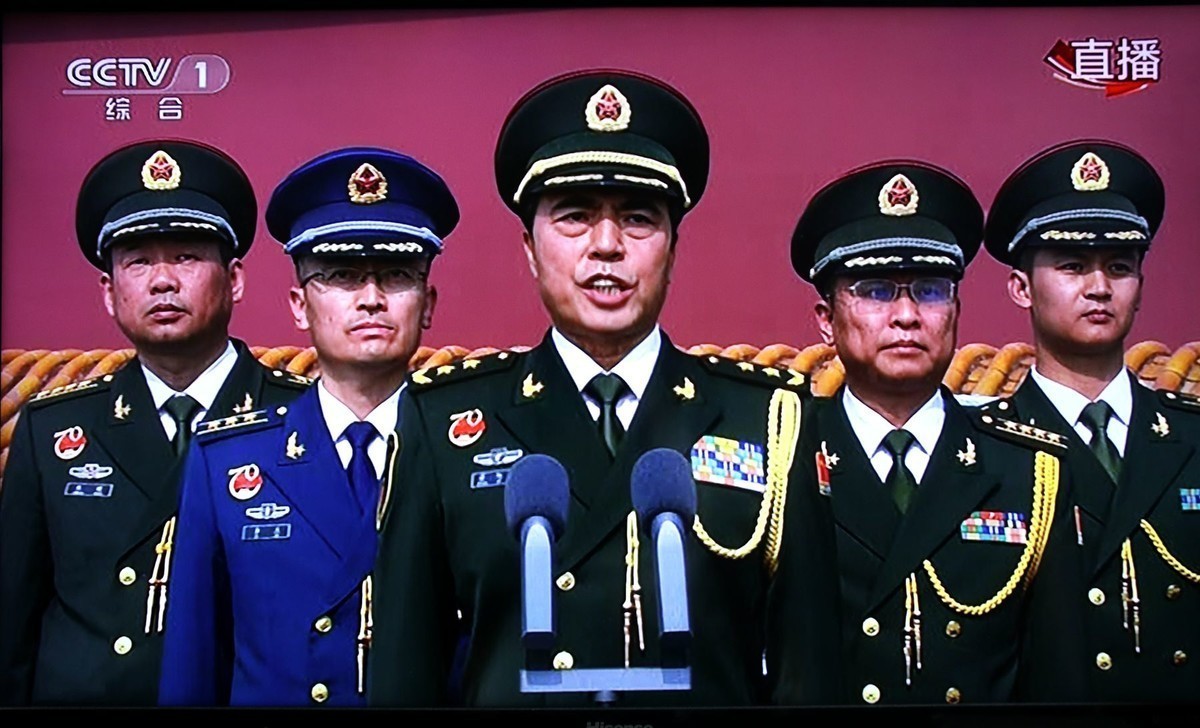 扬我军威，爱我中华，大典抓屏分享