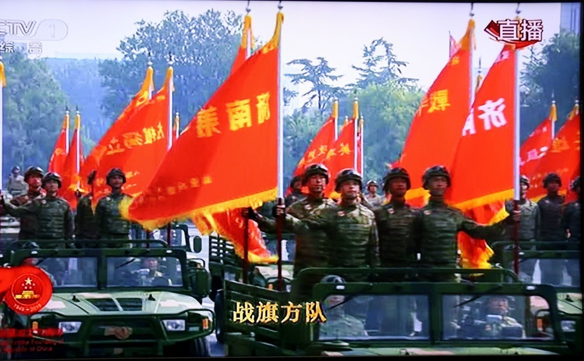 扬我军威，爱我中华，大典抓屏分享