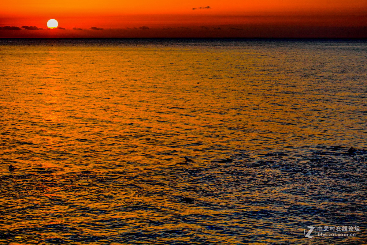 太平洋日出 日落