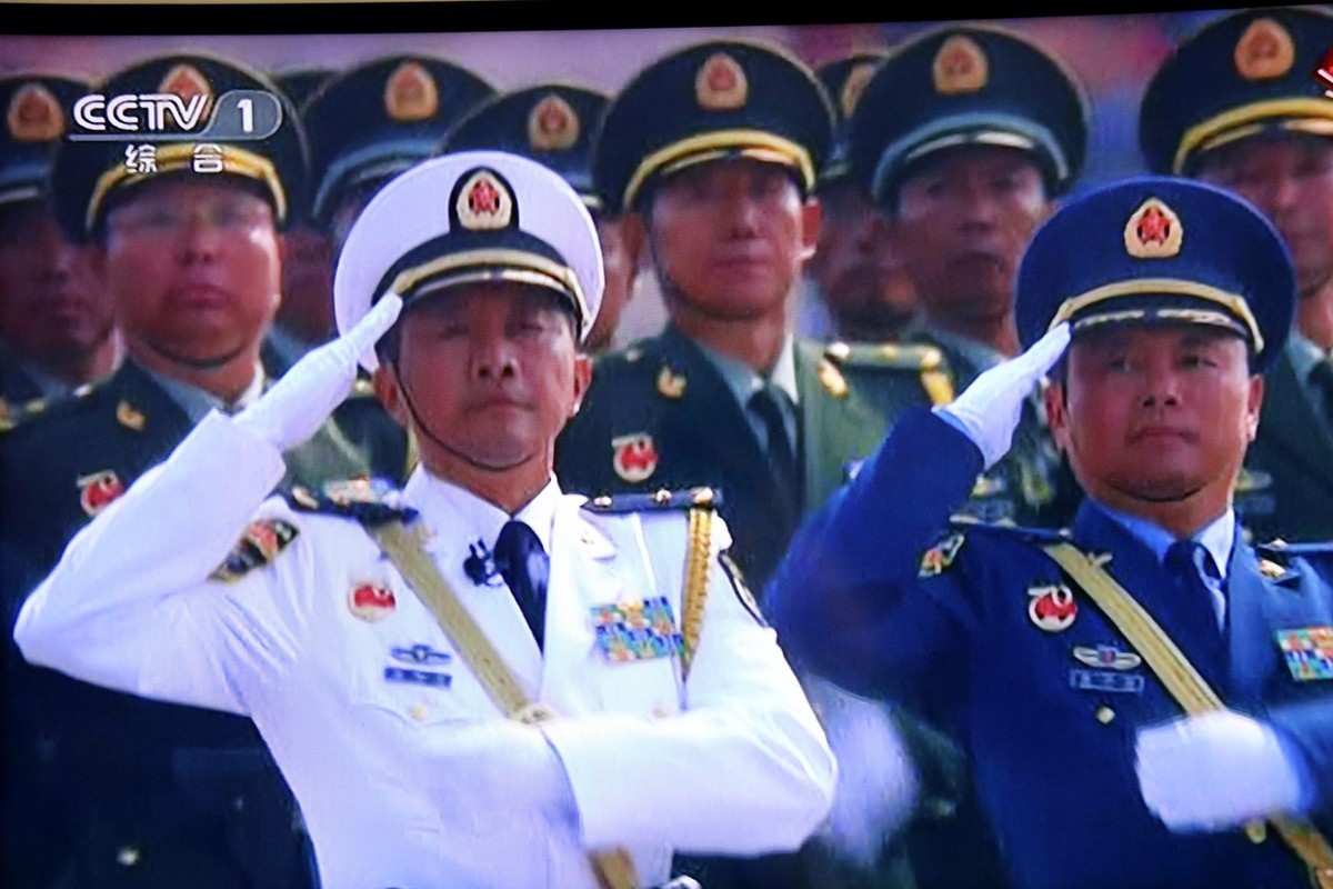 扬我军威，爱我中华，大典抓屏分享