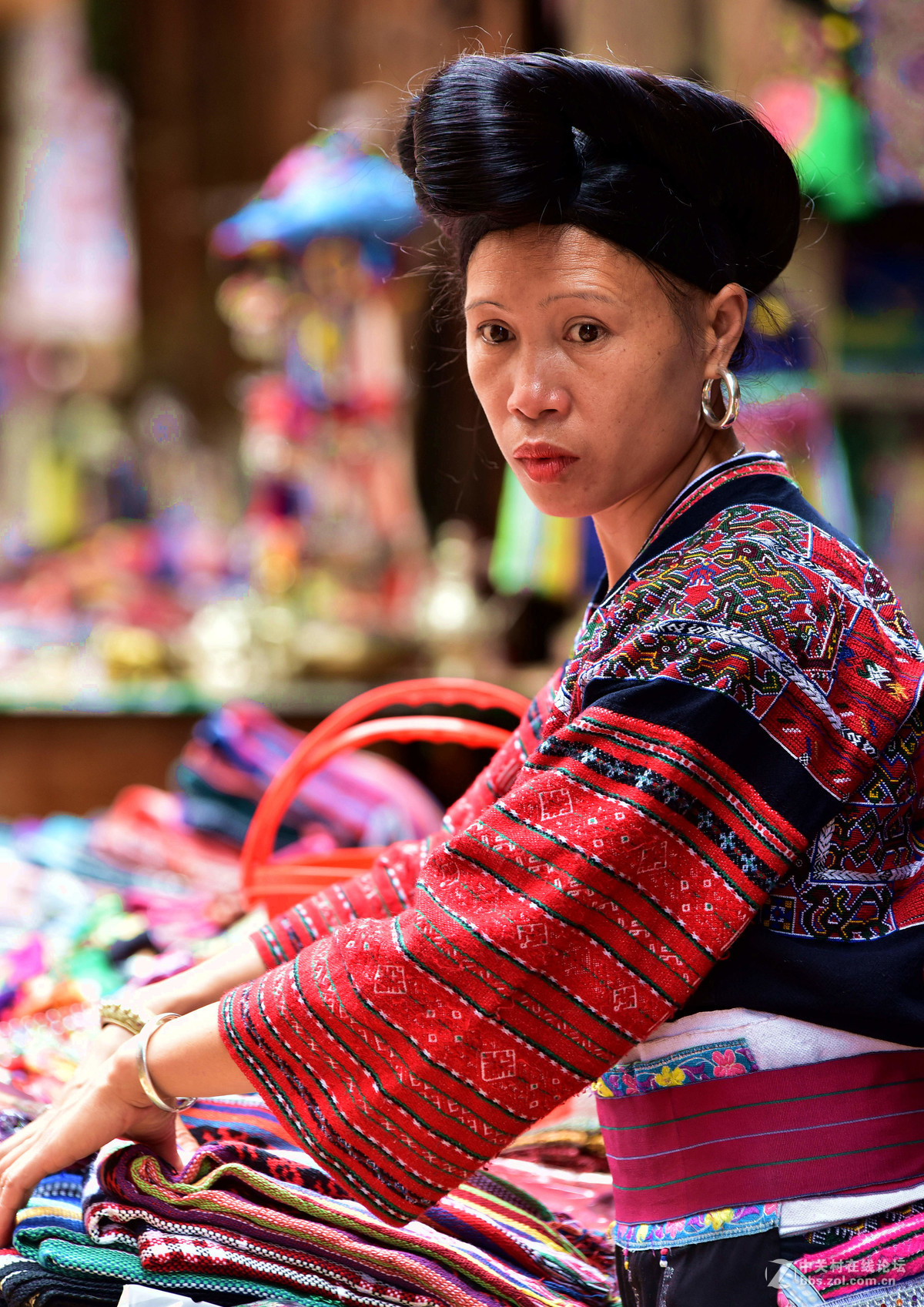 广西龙胜淳朴的少数民族