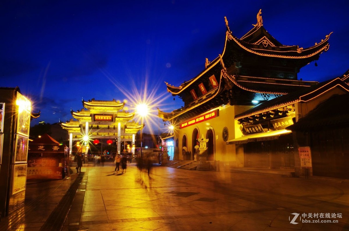 夜拍无锡《南禅寺》