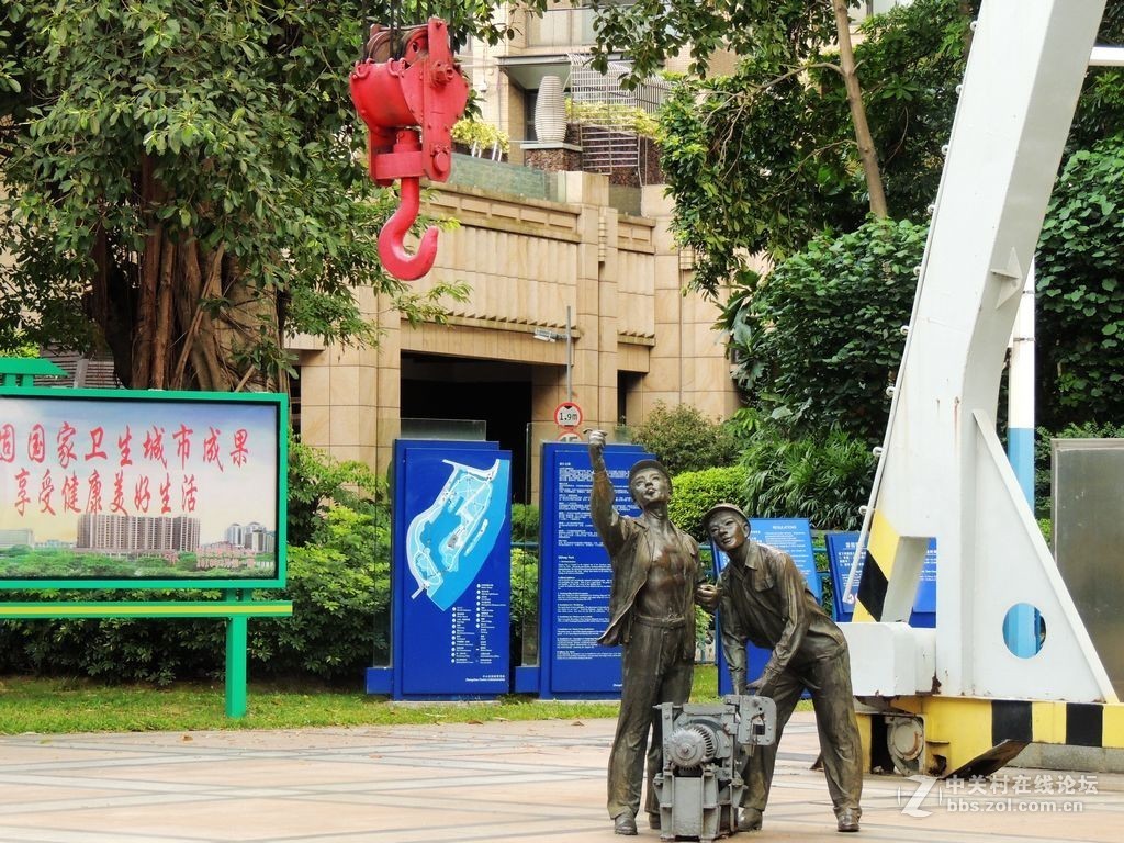 废弃船厂改造成的歧江公园-中关村在线摄影论坛