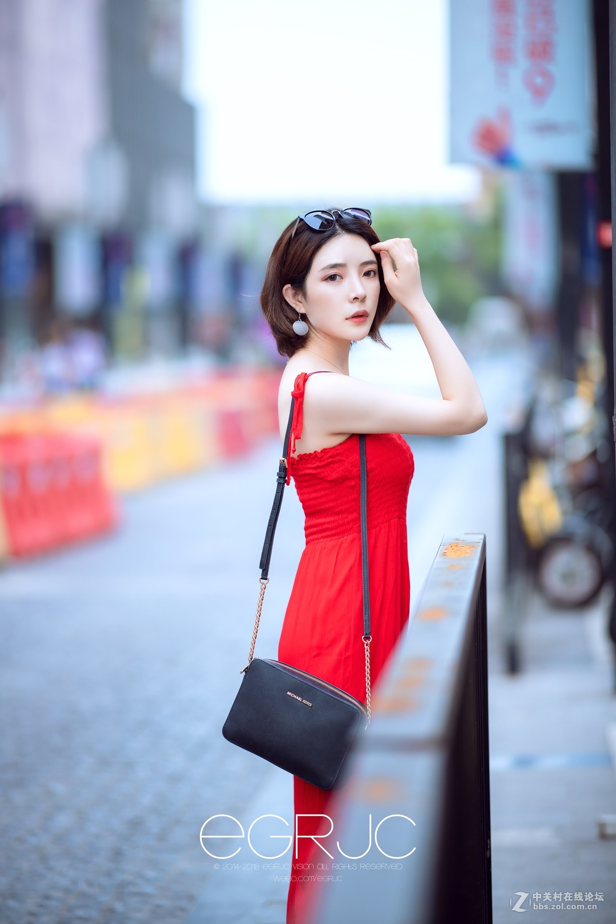 「你就是熙街那一道靓丽的风景」