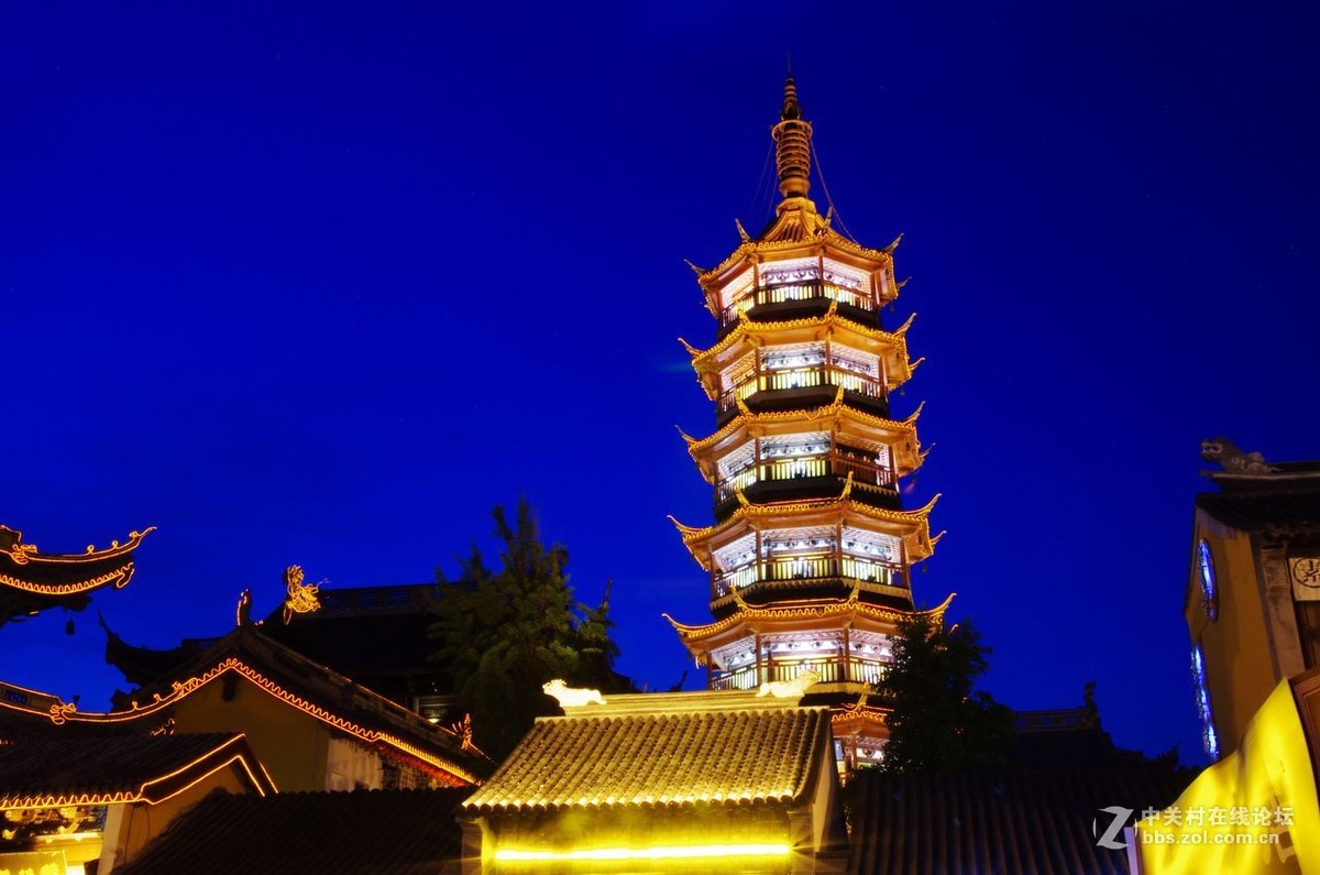 夜拍无锡《南禅寺》