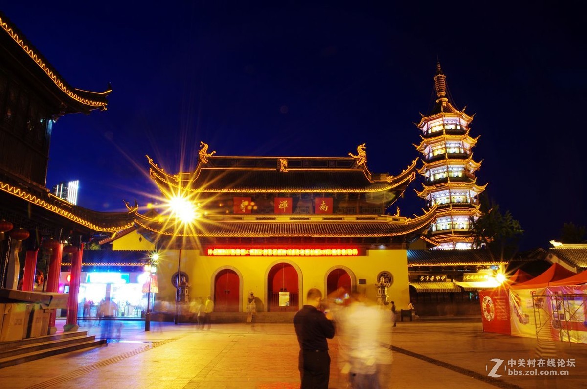 夜拍无锡《南禅寺》