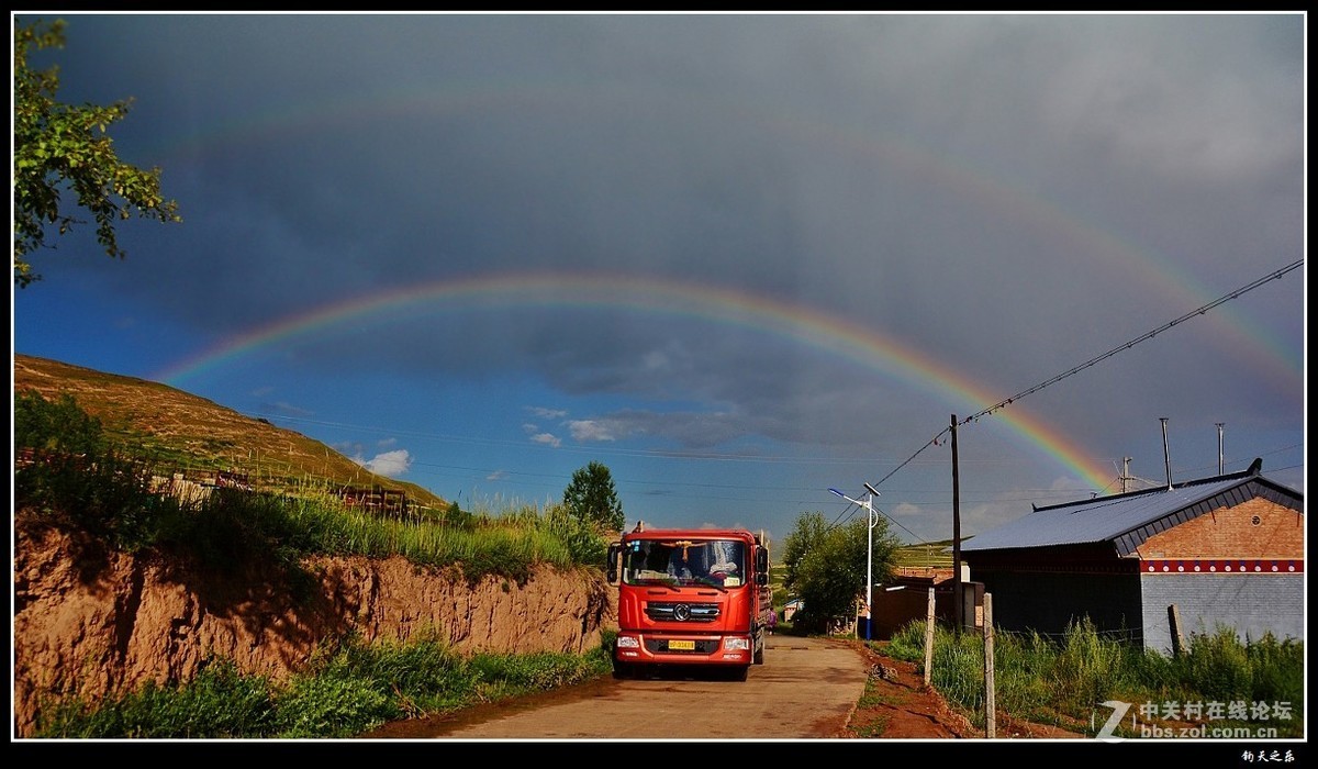 【雨中彩虹】——甘南
