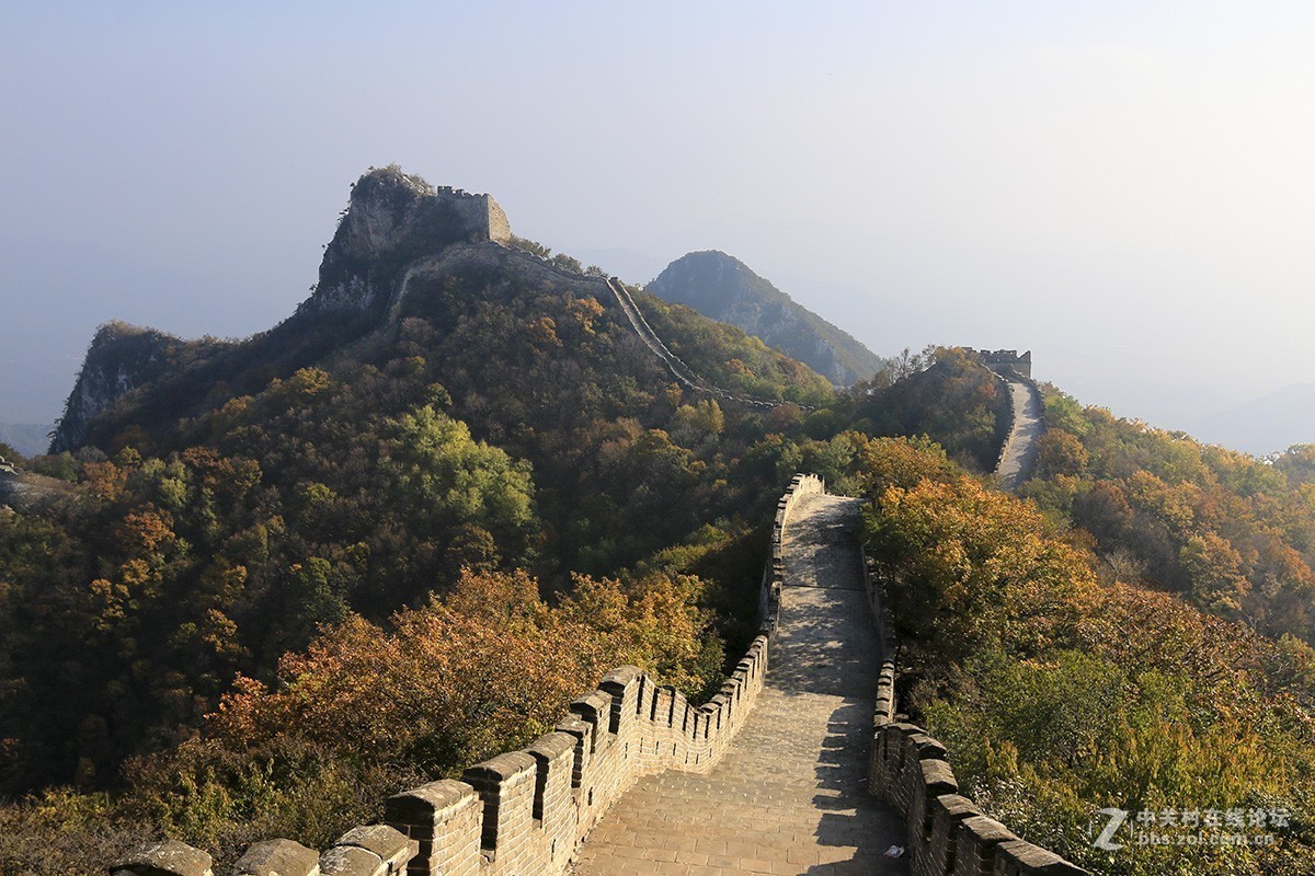 深秋登箭扣长城