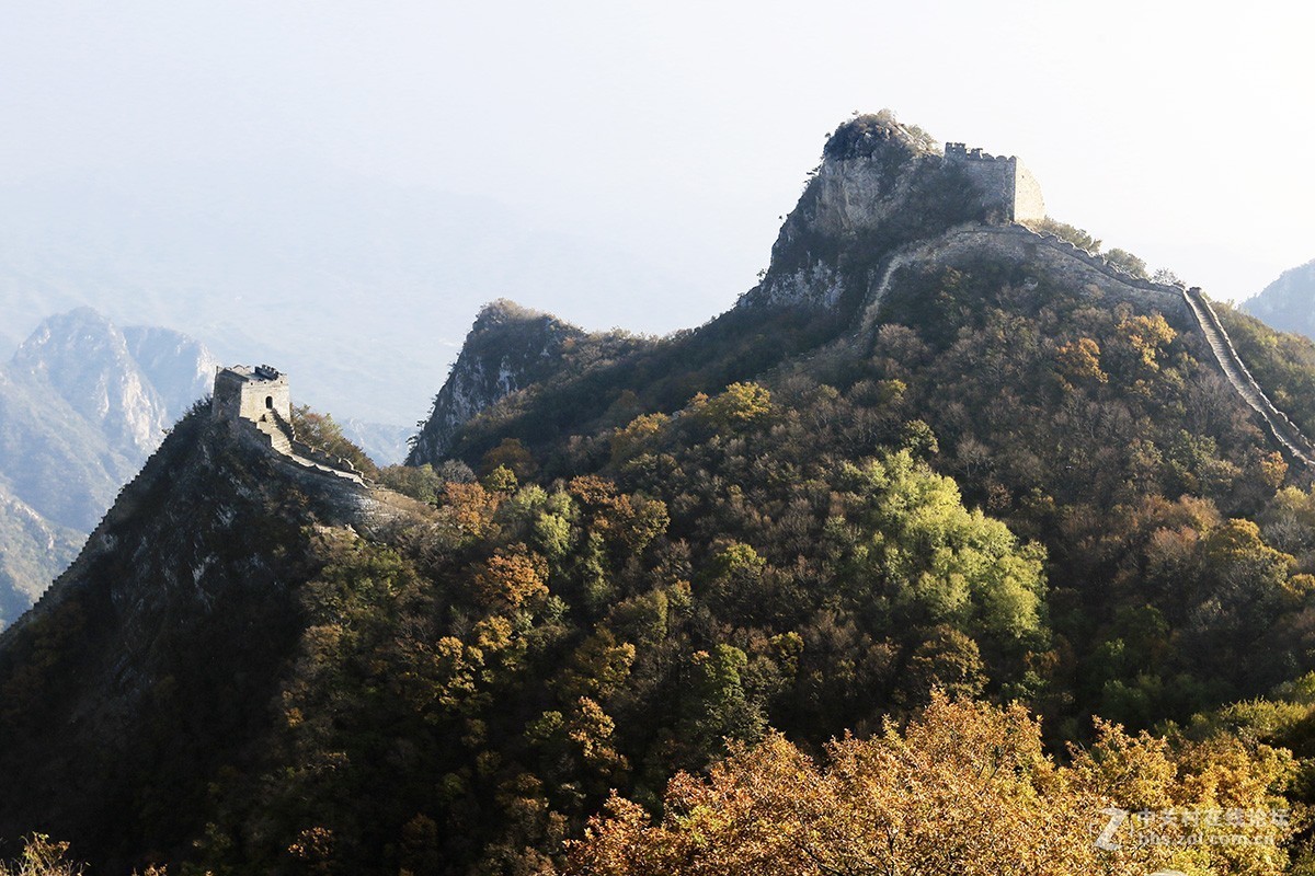 深秋登箭扣长城