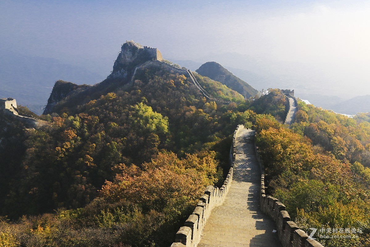 深秋登箭扣长城