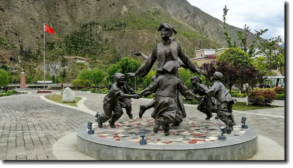 陕川云贵湘骑游手机随拍——汶川县城（续）