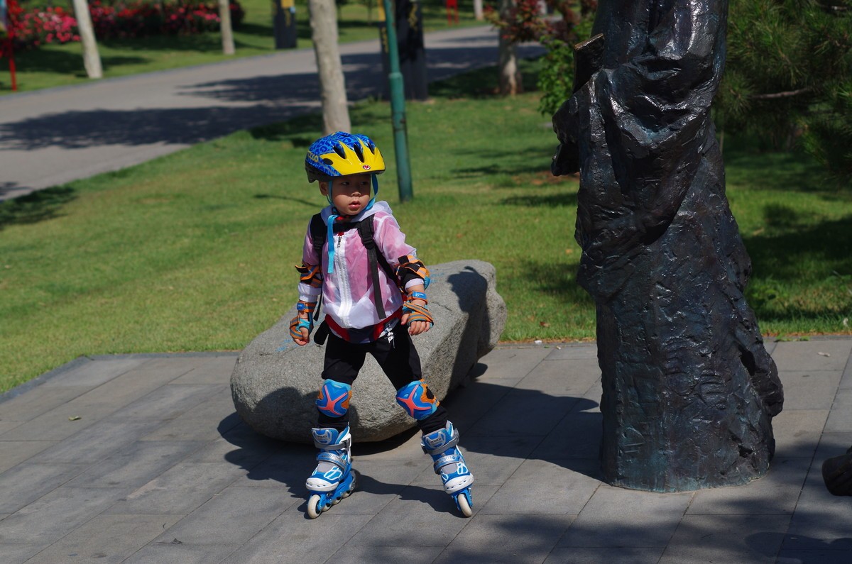 夏天静悄悄叶绿花红