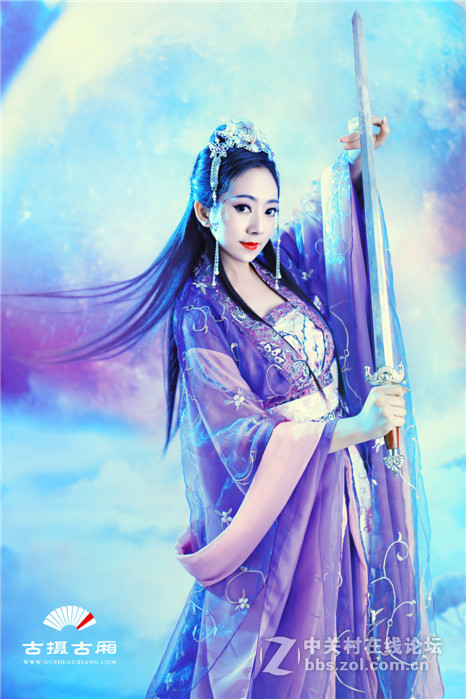 古摄古厢妖神古装写真图片