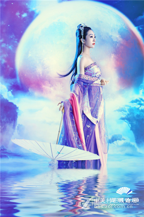 古摄古厢妖神古装写真图片