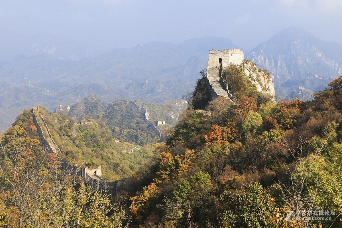 深秋登箭扣长城