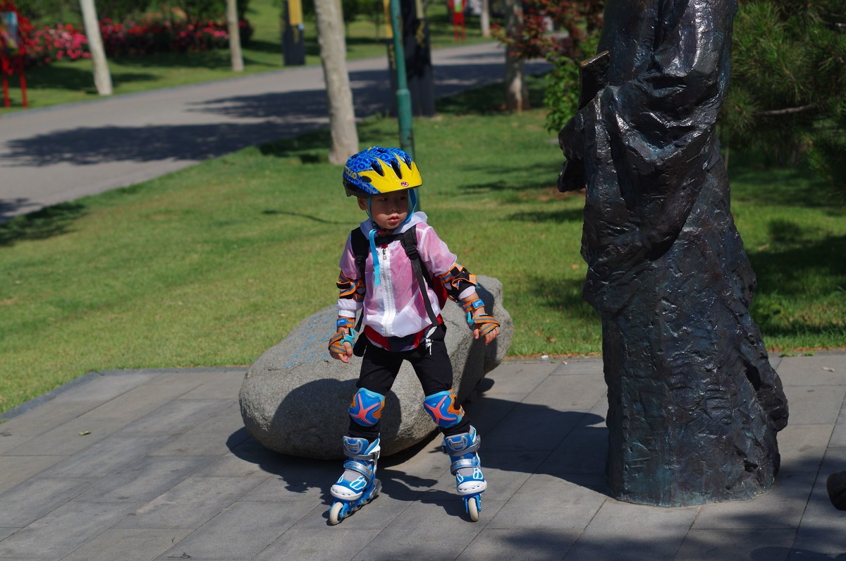 夏天静悄悄叶绿花红