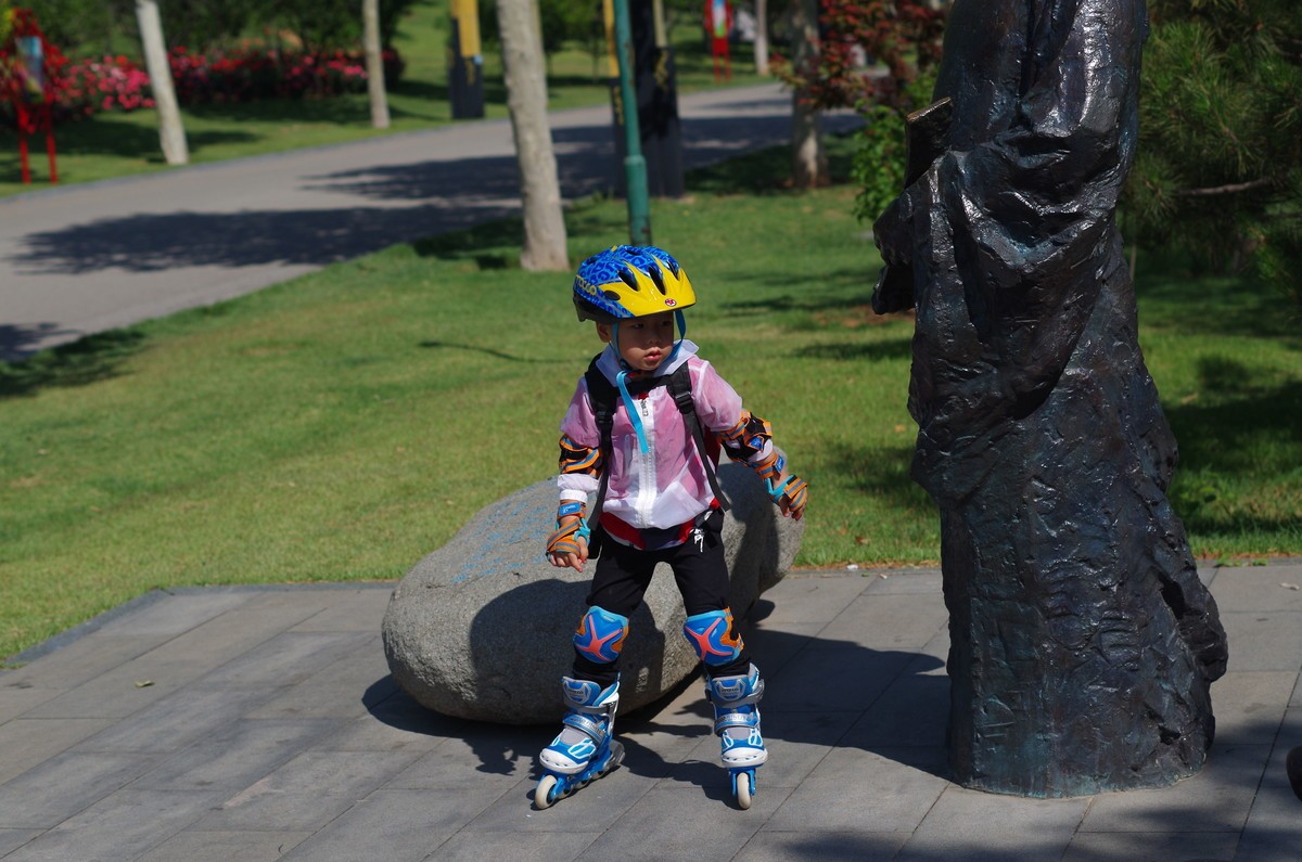 夏天静悄悄叶绿花红